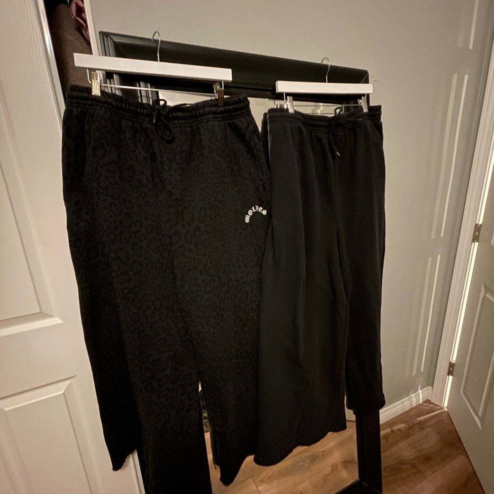 Darc Sport Black Men's Sweatpants Joggers - Two Pairs